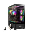 thumbnail image 2 of Prebuilt Desktop PC, i7-9700KF, RTX 4060 8GB GDDR6, 32GB DDR4, 512GB NVMe SSD, Win11, WiFi 6 &BT 5.4, 9ARGB Fans, RGB KB& Mouse, 1440p Esports Ready, 2 of 12