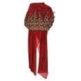 thumbnail image 1 of LHCER Turban Mode Unique Femme Rétractable Rétro Perlé Bandage Musulman Longue Foulard Chapeau, Châles pour Cheveux, Turban, 1 of 8