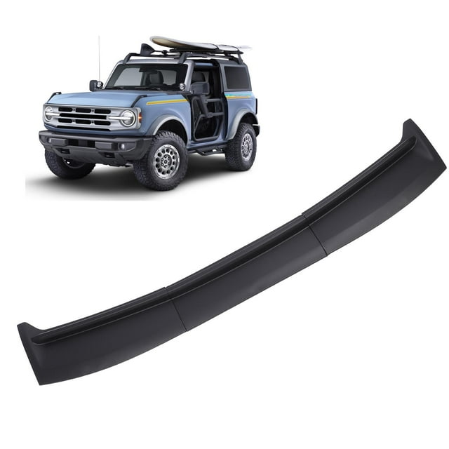 Shield 3Pcs Hood Deflector Anti Impact Weather Proof Stylish Look Hood Guard Shield Protector Replacement for Bronco 2 4 Door 2021-2024