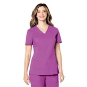 Landau Tailored 2 Pockets Scrub Top (Women)