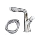 thumbnail image 5 of Grifo para lavabo de baño y cocina con rociador extraíble y 2 modos de pulverización Plata, 5 of 9
