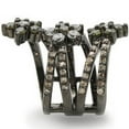 thumbnail image 5 of Ruthenium Brass Ring with AAA Grade CZ in Multi Color for Women Style 0W293, 5 of 5