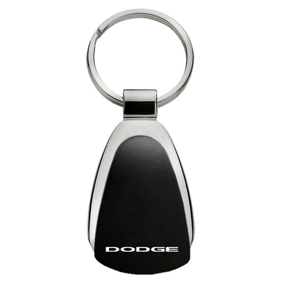 Dodge Teardrop Key Chain (Black)