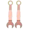 thumbnail image 1 of 2 Pcs Clé de Réglage de Porte Coulissante et Clé de Porte de Placard Compacte 3/8 Pouce pour Alignement et Réparation de Porte Dorée, 1 of 8