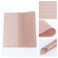 thumbnail image 2 of Unique Bargains Farmhouse Placemats Set of 8 for Dining Table Decor Rose Gold 18x12in, 2 of 7