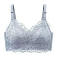 thumbnail image 1 of PENGXIANG Women‘s Lace Up Push Up Bra With Full Coverage And Side Support   Enhances The Chest And Creates A Slimming Effect   The Bra And Back Are Smooth, 1 of 3