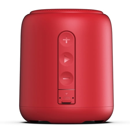 1 Bluetooth speaker wireless small steel gun outdoor mini portable small speaker-red