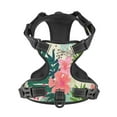 thumbnail image 4 of Picia Tropical Flowers No-Pull Dog Harness Reflective Front Clip Vest with Handle,Step-in Air Dog Harness,Adjustable 2 Metal Rings 4 Buckles,Easy to Put on & Take Off, 4 of 9