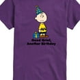 thumbnail image 2 of Peanuts - Good Grief Another Birthday  - Men's Short Sleeve Graphic T-Shirt, 2 of 5