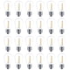 thumbnail image 2 of Paquete de 48 Bombillas de Repuesto LED S14 de 3 V, Bombillas Solares de Cadena para Exteriores Inastillables, Blanco Cálido, 2 of 8