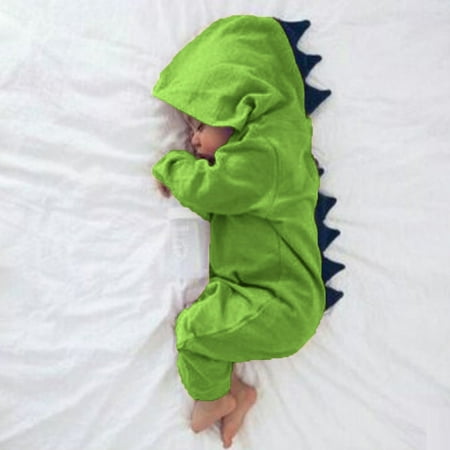 

Baby girl jumpsuit Newborn Infant Baby Boy Girls Dinosaur Style Patchwork Romper Jumpsuit CHMORA