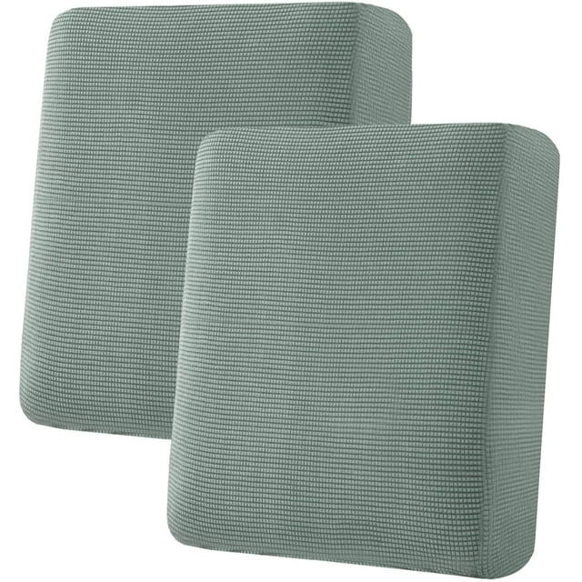 Super Stretch Stylish Cushions Covers/Furniture Cover Spandex Jacquard Small Checked Pattern Super Soft Slipcover Washable Individual