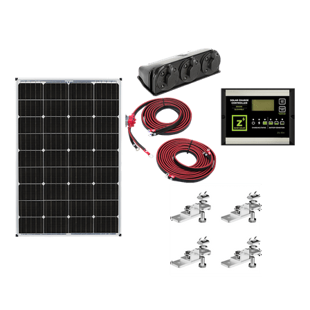 Zamp Solar KIT1003 115w Deluxe Solar Kit
