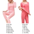 thumbnail image 3 of Guardurnaity Ropa interior térmica de invierno frío, ropa adelgazante de manga larga, traje, pijama, sin costuras, cálido, para mantener el calor, Ropa interior Rojo METRO Guardurnaity AP013703-07, 3 of 6