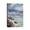 Côte (46), variante sur Art Mural de Salle de Bain 12x16 Pouces - Toile Abstraite d'Océan Bleu avec Impressions Côtières de Coucher de Soleil et de Lever de Soleil pour Maison à Thème Lac de Mer