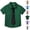 Green, variant on YOUYEDIAN Boys Button Down Oxford Shirt Short Sleeve Formal Uniform Dress Shirts Standard Fit Summer Kids Clothing (Blue, 6-7 Years)