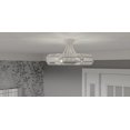 thumbnail image 2 of Quoizel Padilla 4-Light Brushed Nickel Semi-Flush Mount Light, 2 of 7