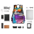 thumbnail image 4 of Fotbe Lizard With Sunglasses Colorful Mochila Ligera para Hombres y Mujeres - Duradera y Resistente al Agua, Ideal para Escuela, Trabajo, Viajes y Uso Diario, 4 of 7