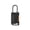 Black, variant on Combination Luggage Security Padlock Small Password Keyless Unlocks AntiTheft Padlock Lockers Antitheft Locks
