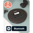 thumbnail image 3 of Reproductor de CD portátil Oakcastle CD100 con batería Bluetooth de 12 horas, 3 of 7