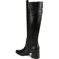 thumbnail image 3 of 27 EDIT Naturalizer Women's Idris Knee High Boot Black Leather 7.5M, 3 of 5