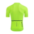 thumbnail image 4 of LPZOOGU Men's Half Zip Short Sleeve Cycling Jersey Quick Dry Moisture Wicking Biking Top Ideal for Road & Mountain Biking, 4 of 7