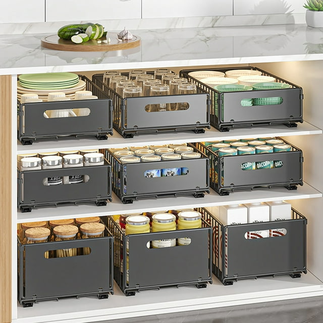 Becaristey Rust-Resistant Cabinet Handles For Long-Lasting Kitchen Upgrades Wide Selection Shoe Cabinet Storage Large size