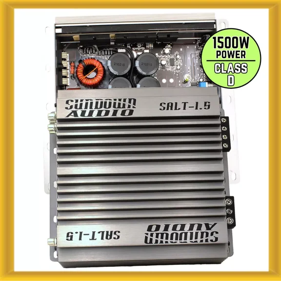 Sundown Audio SALT-1.5 1500 Watts Power Mono Block Class D Car Amplifier New