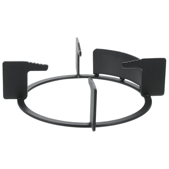 Raindrops Gas Stove Rack Black 1Pack 9.6x7.9x2.6in