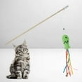 thumbnail image 1 of Juguete de varita para gatos Colco Juguetes de varitas para gatos con Cinta de Pescado, 1 of 7