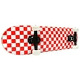 thumbnail image 2 of PRO Skateboard Complete Pre-Built CHECKER PATTERN 7.75 in Red/White, 2 of 4