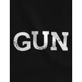thumbnail image 2 of Gun and Son of a Gun Daddy and Me Matching Set T-Shirt & Bodysuit Outfits Dad Black Medium / Son Black 24M (18-24M), 2 of 6