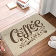 thumbnail image 5 of Fotbe Extra Durable Door Mat - Dirt Trapping Outdoor Welcome Mats - Non-Slip Outdoor Door Mats - Low Profile Front Door Mat - Indoor (16" x 24", Coffee Time (2) ), 5 of 9