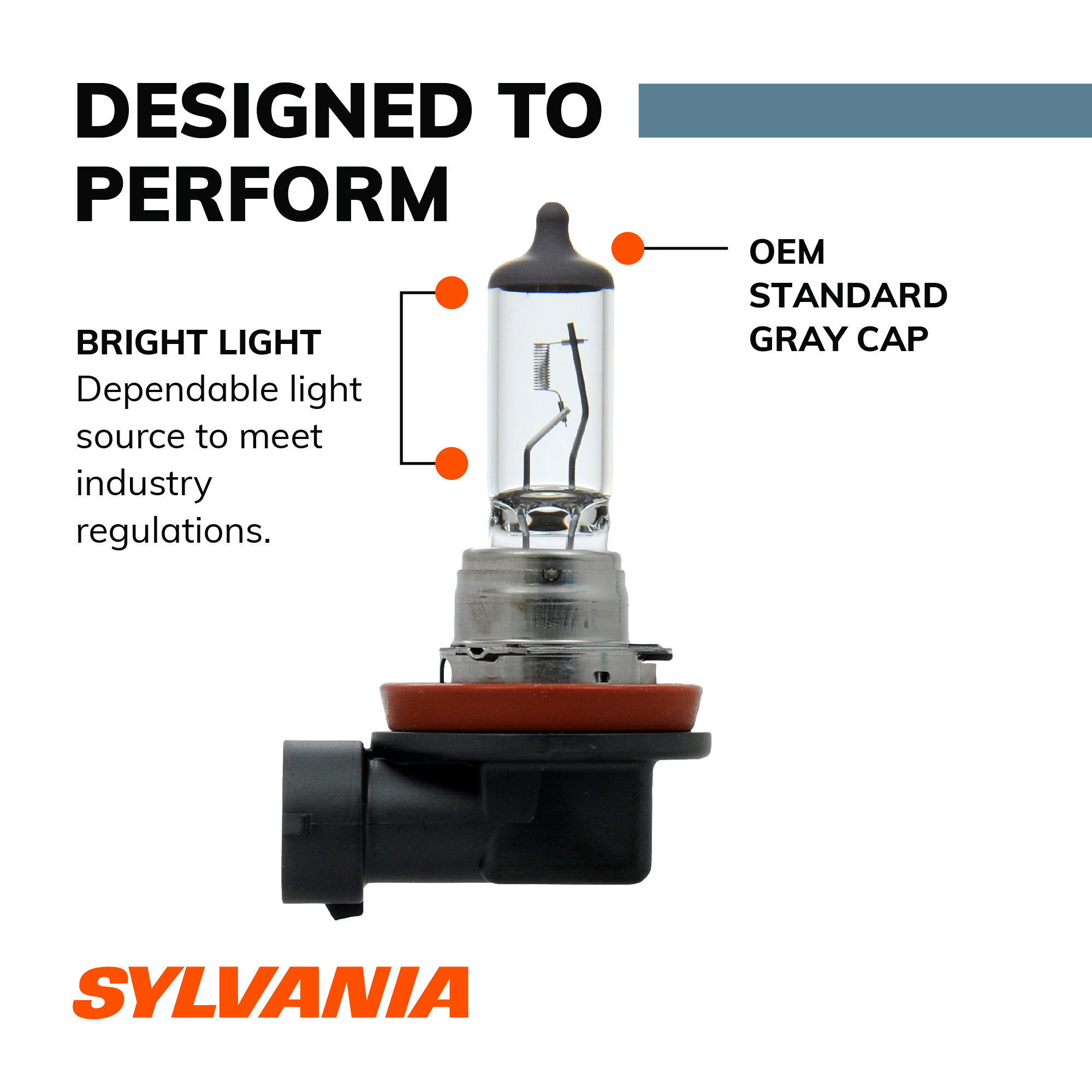 SYLVANIA H13 Basic Halogen Headlight Bulb, 1 Pack - image 3 of 9