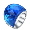 thumbnail image 1 of Qarigey Anillo Cristal Moda Personalizar Presente Anillos de dedo Giratorio Joyería femenina Lucency Aniversarios de moda Navidad Ropa, zapatos y accesorios Miscelánea Qarigey AP014921-01, 1 of 6