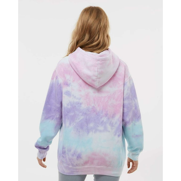 Colortone Tie Dyed Hooded Sweatshirt Walmart