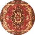 thumbnail image 1 of Ahgly Company Indoor Round Persian Orange Traditional Area Rugs, 8' Round, 1 of 4