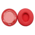 thumbnail image 3 of TFixol Headset Ear Pads Protective Cover Replacement Protein Memory Foam Ear Cushions Compatible with Beats Solo 2/3 Red, 3 of 7