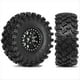 thumbnail image 3 of Juego de 4 Llantas de Goma con Bloqueo de Cuentas de Metal de 136 mm y 1,9 Pulgadas para Coche Teledirigido TRX4 D90 D110 para Axial SCX10 C A Escala 1/8/1/10 C, 3 of 5
