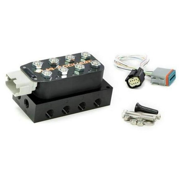 AccuAir Suspension AA-3644 Vu4 4-Corner Solenoid Valve Unit W/1/4In Npt Ports