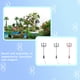 thumbnail image 3 of Ounissouiy 1: 87 trenes farola ferroviaria 3 cabeza modelo que hace la lámpara decorativa Microlandschaft lámparas para la decoración de la de arena Artesanía Luz blanca/negra Ounissouiy HA066517-01, 3 of 6