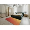 thumbnail image 5 of Ahgly Company Machine Washable Indoor Rectangle Transitional Neon Red Area Rugs, 7' x 10', 5 of 7
