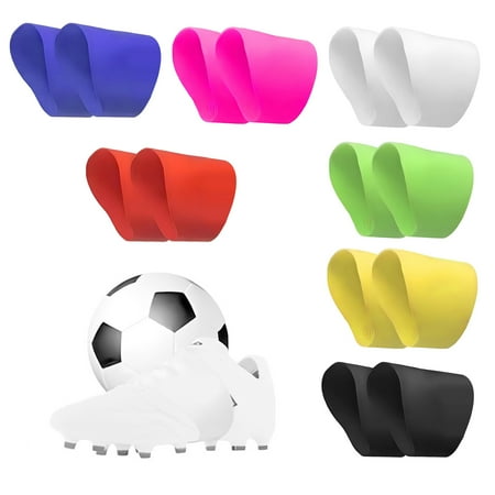 

Naierhg Soccer Lace Bands Youth Soccer Cleat Lace Cover Silicone Shoelaces Covers Sports Accessory for Football Baseball Shoes
