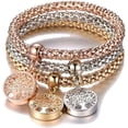 thumbnail image 1 of Juego de pulseras para mujer, pulsera ajustable perfecta para mujer, pulsera multicapa, regalos de joyería para mujer, pulsera con dijes del árbol de la vida, 1 of 5