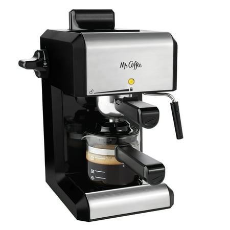Mr Coffee Cafe 20 Ounce Steam Automatic Espresso And Cappuccino Machine Silver Mr Coffee Cafe 20 Ounce Steam Automatic Espresso And Cappuccino Machine Silver