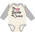 thumbnail image 3 of Inktastic My 1st Lacrosse Season Girls Long Sleeve Baby Bodysuit, 3 of 5