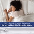thumbnail image 3 of Rest Comfort Long Staple Cotton Pillow Case Protector, King 2-Pack, 3 of 8