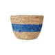 thumbnail image 3 of Macetero de algas marinas, cesta tejida a mano para plantas, maceta para interiores y exteriores, 3 of 5