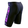 thumbnail image 3 of Adoretex Men's Sunfire Spice Jammer Swimsuit (MJ006) - Black/Purple - 30, 3 of 4