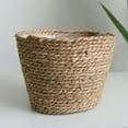 thumbnail image 2 of Seagrass Planter Basket Storage Handmade Rattan Straw Flower Pot Suitable For Every Corner Of The House Woven StrawPot, 2 of 3